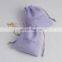 PandaSew Custom Logo Drawstring Bag Earring Packaging Jewelry Pouch