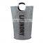 Portable Waterproof Clothes Laundry Basket Storage Bag Foldable Clothing Storage Bag