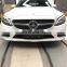 Factory sale car bumper grille star style For Benz C-class W205 front car Grille 2019-2020