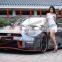 CLY Автомобильные бамперы для Nissan GTR Facelift NISMO. Передний бампер из PP + углерода, боковые юбки, задний бампер, передний спойлер, диффузор