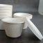 4 oz Compostable Biodegradable Envase Compostable Sugarcane Bagasse Disposable Portion Cup With Lid