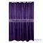 High quality hotel hookless decorative shower curtain, clear jacquard shower curtain