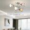 HUAYI China Modern Pendant Lobby Lighting Metal Lampshade Hanging Modern Chandelier Pendant Light