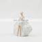 Modern White Hand Painting Gold Ceramic Luxury Girl Home Accessories Living room Decoration