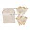 OEM wholesale high quality premium logo bullet shaped eco friendly golf wooden bamboo tees for boys 7-12 scale mark