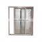 White Concealed Aluminum Glass Sliding Door