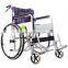manual foldable safety and comfortable  wheelchair