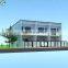 Designer Steel Structure Prefabricated Townhouse with Garage & Interior Stair 2 Storey Townhouse with Gate in Malaysia