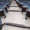 CHinese supplier wholesale Orange linear LED aluminum profile light downward from the adhesive steps of the auditorium