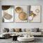 Abstract art painting geometric crystal porcelain painting living room decoration