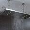 Shower set with multi-funciton shower head rainfall waterfall body jet in 304 stainless steel bathroom shower system