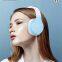 Unidad de altavoz grande de 40 mm, auriculares estéreo con micrófono Bluetooth coloridos, con cancelación de ruido supraurales