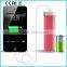 Slim 2600mAh lipstick power bank for samsung