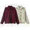 Jacket jacket Spring and Autumn new women's clothing hooded casual versatile short Parker top