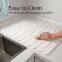 Customized Water absorbing Folding Diatomite Roll Up Stone Drying Mat for Kitchen, Bathroom