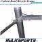 carbon frame Include carbon cycling fork 100% Full carbon monocoque road bike frame