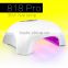 Never be replaced 818 pro 365nm+405nm houseuse nail dryer gel curing 36w UV lamp