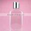 7oz 200ml empty clear pet plastic bottle for cosmetic packaging