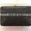 hotfix crystal hardcase clutch,handmade glitter women handbags