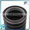 OEM Straight Black Silicone Rubber Hose Multi-Humps 1 Radiator Hose