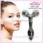 hot sale portablehand held neck back roller massager