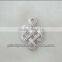 2013 Hot Item 925 Sterling Silver Micro Pave Jewelry Set