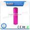 Light color portable 2600mah round power bank