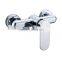 Chrome Deck Mounted Single Handle Sink Faucet Hot and Cold Water