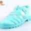 2015 flats pvc jelly shoes strap roman plastic lady sandals causal shoes