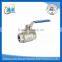 casting stainless steel 2 pc ball valve 1000 wog 304