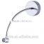 1W 3W LED Wall Lamp for Hotel Bedside Reading Lamp With Flexible Gooseneck 110V 220V On/off Switch