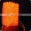 120V 2wires Orange 100M Decoration Led Rope Light