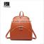 china alibaba shop 2016 Womens Fashion Simple Style Leather Backpack Shoulder Bag