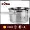 factory supply elegant European style Stainless Steel milk pot