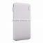 Real capacity fashion design super slim li polymer power bank high capacity power bank 6000mah