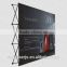 Factory custom 3*3m aluminium stand fabric display pop up banner