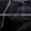 2015 latest design girl dress ripple pattern laser PU leather lace