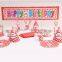 wholesale birthday theme party decoratins set for kids