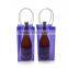 Freezable PVC Gel Wine Cooler Bags with Handle