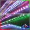 CE RoHs DC12V RBG LED Strip , 14 pixel per meter LED strip light , dmx rgb led light