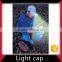 Softtextile color led cap