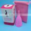 Reusable Menstrual Cup Feminine Hygiene Medical Silicone Menstrual Cups