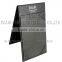 High quality 4''x6'' standing table menu,tabletop menu