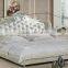 New design white royal king size bed , cheap bunk mattress beds sale for living room