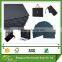 Anti-Curl recycled wood pulp black paperboard for shopping bags