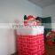 DJ-XT-35 movable santa claus inflatable in the chimney festival decoration lights