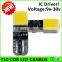 Super bright 5000k 12v 24v 30v 180lumen led warm white canbus 194 168 501 t10 cob canbus led light led car light                        
                                                Quality Choice
