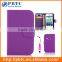 Set Screen Protector Stylus And Case For Samsung Galaxy Young S6310 , Pink Leather Wallet Magnetic Phone Case