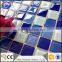 blue color-gradation glass mosaic