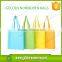 Handled Style Custom Nonwoven Shopping Bag/Disposable Non woven Cloth Bag/pp non-woven grocery bags